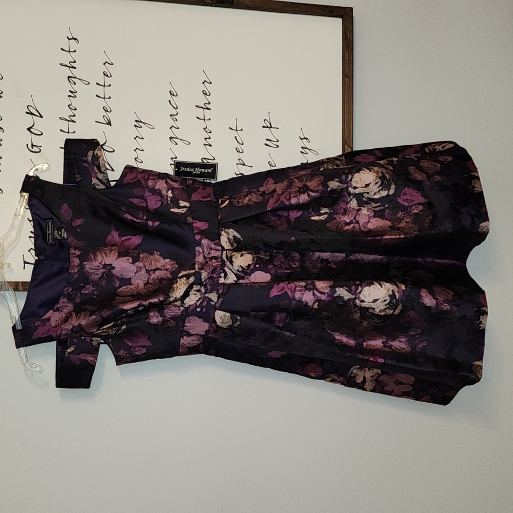 Jessica Howard petite Plum Dress